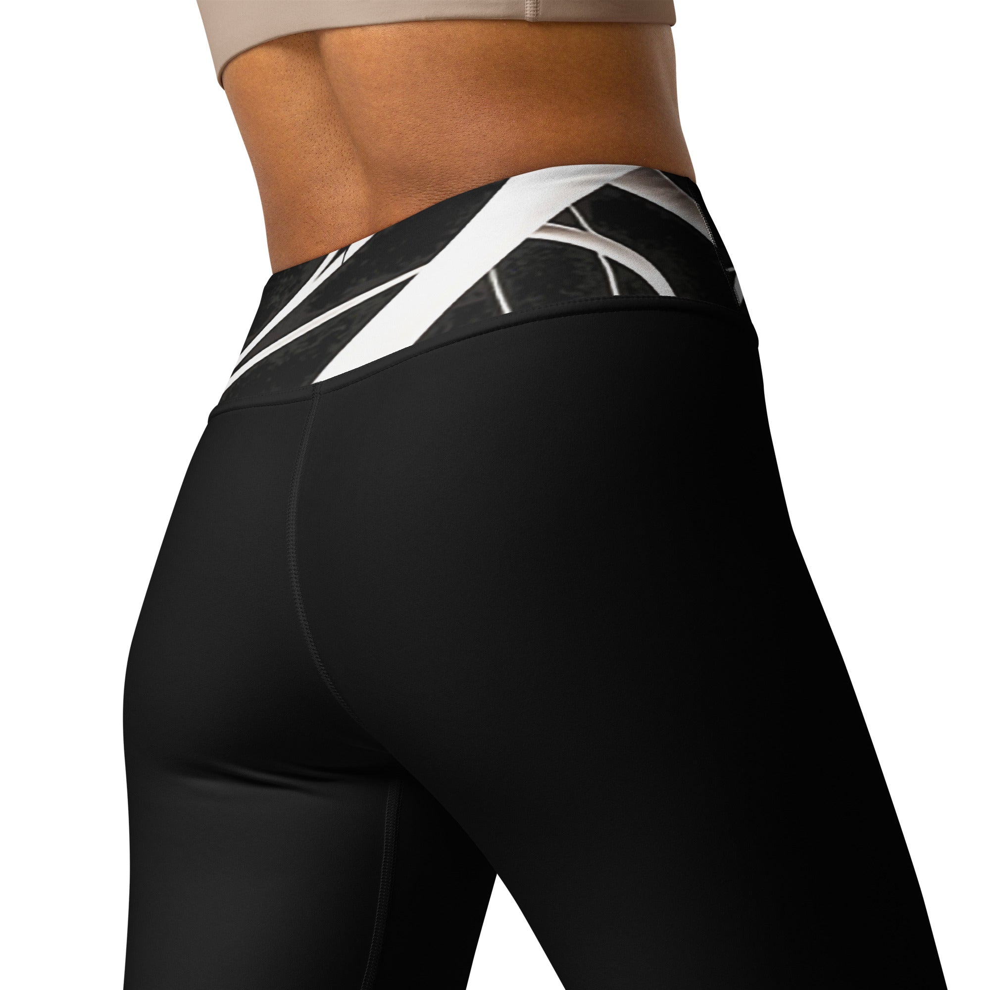 Unique Look Leggings. Gym or Yoga Pants. Abstract Modern Art Streetwear by WickedYo.